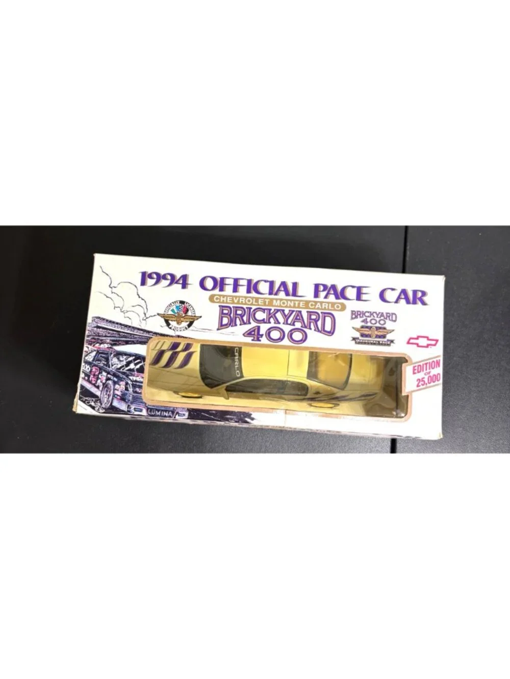1994 Brickyard 400 Pace Car Chevrolet Monte Carlo 1:25 Limited Edition NIB